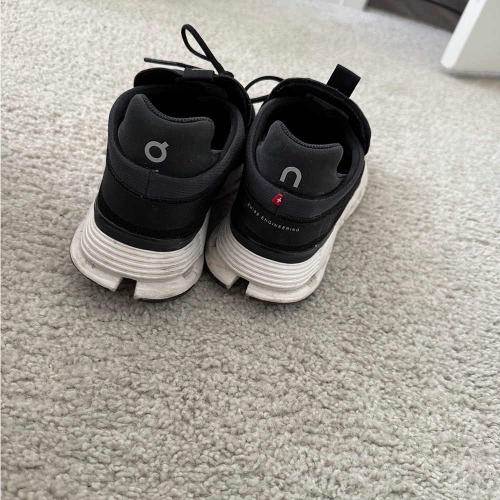 On Running Cloudnova Phantom White Trainers Black… - image 5